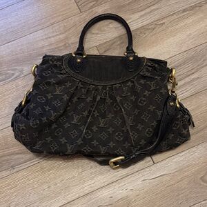 Louis Vuitton Black Monogram Shoulder Bag